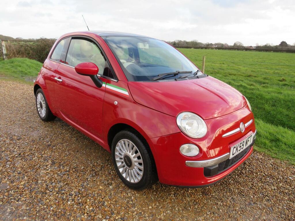 Fiat 500 1.2 Lounge CK59WFT Red #2