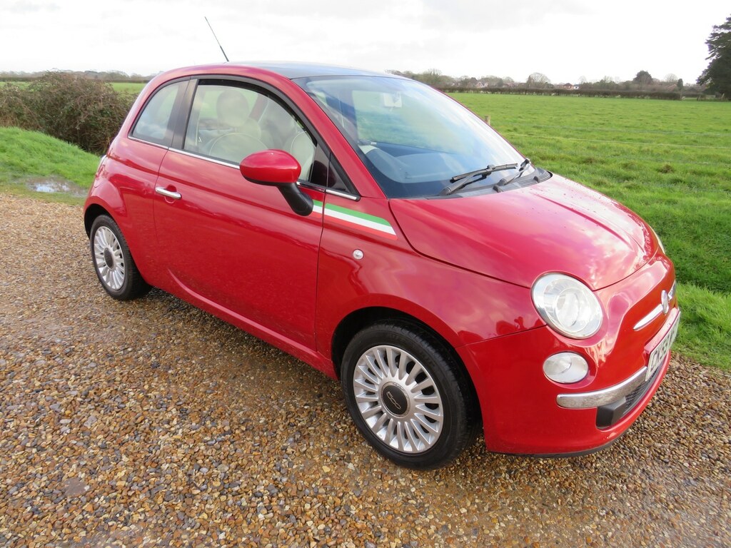 Fiat 500 1.2 Lounge Red