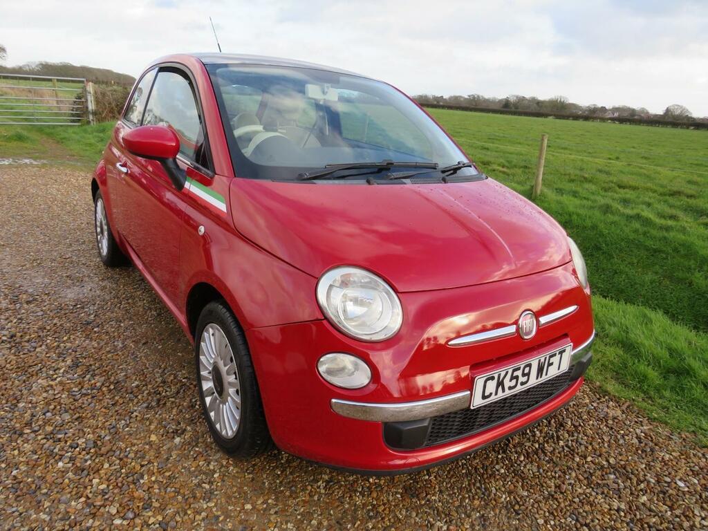Fiat 500 1.2 Lounge CK59WFT Red #3
