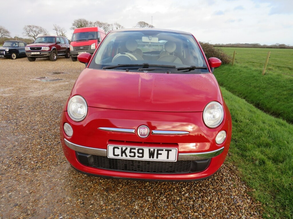 Fiat 500 1.2 Lounge CK59WFT Red #5