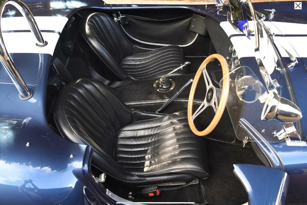 AC Cobra By Crendon All Aluminium 427 Ford Big Block Blue #3