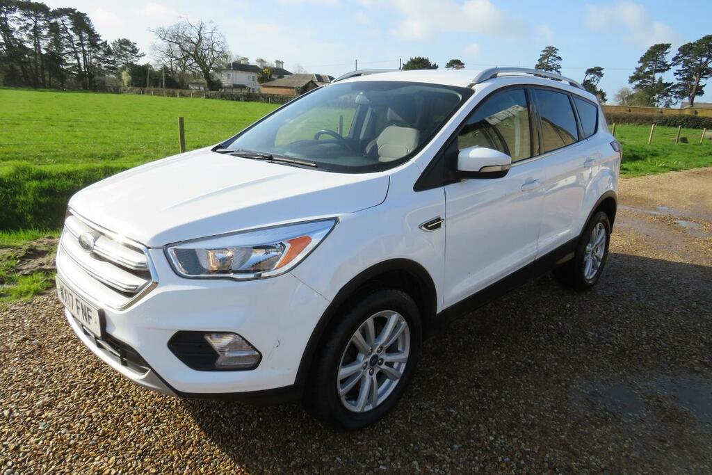 Ford Kuga 2.0 Tdci Zetec Four Wheel Drive White