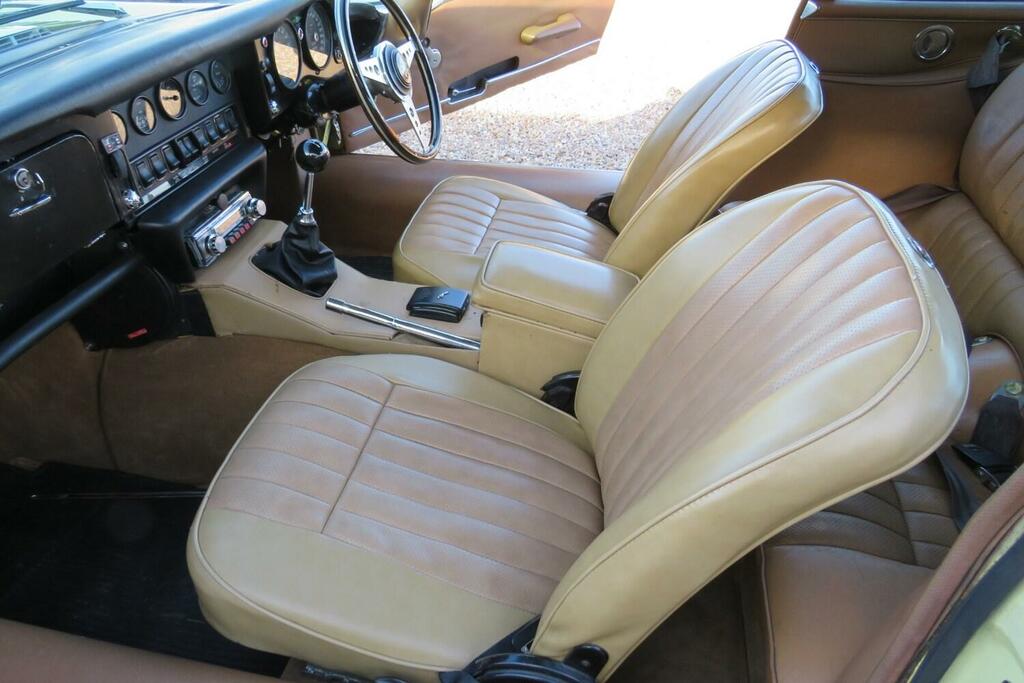 Jaguar E-Type 4.2 Upgraded 5 Speed Yellow #5