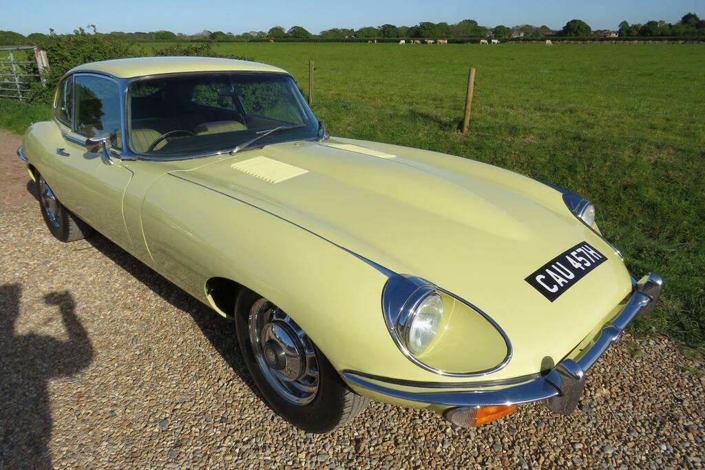 Jaguar E-Type 4.2 Upgraded 5 Speed Yellow #4