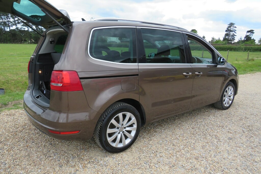 Volkswagen Sharan 2.0 Tdi Cr Blue Motiontech 170 Sel Brown #6