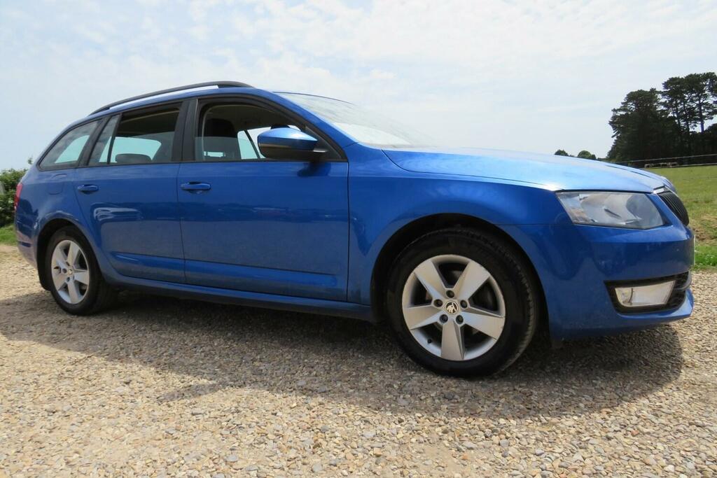 Skoda Octavia 1.6 Tdi Cr Se 4 Wheel Drive Estate Blue #5