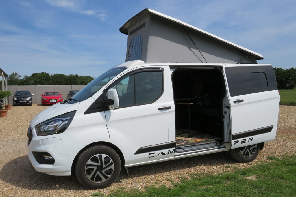 Ford Transit Custom 1.0 Ecoboost Phev 126Ps Low Roof Trend Van LB70NDF White #4
