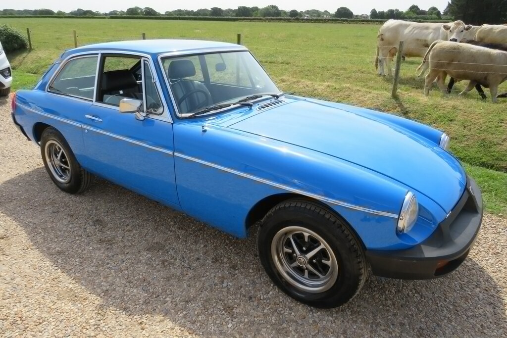MG MGB GT With Overdrive Red