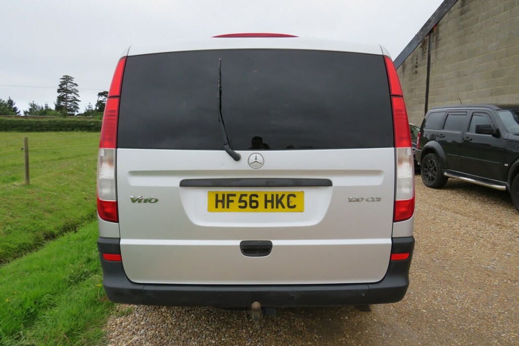 Mercedes-Benz Vito 2.1 111Cdi Dualiner Basic Long Panel Van Lwb Silver #20