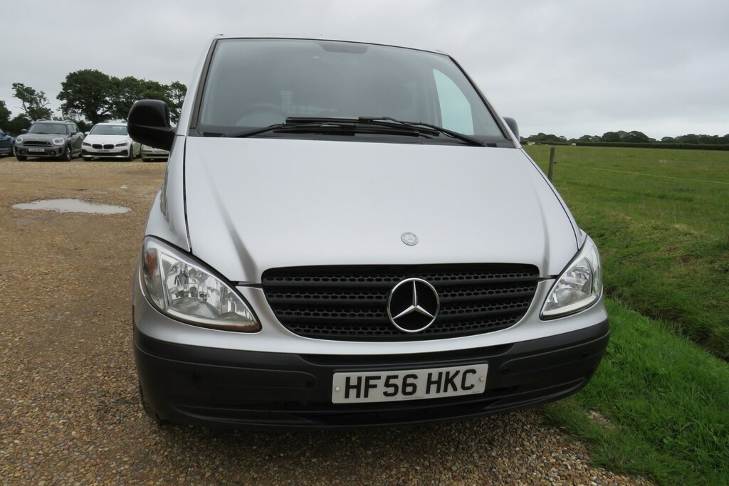 Mercedes-Benz Vito 2.1 111Cdi Dualiner Basic Long Panel Van Lwb Silver #8