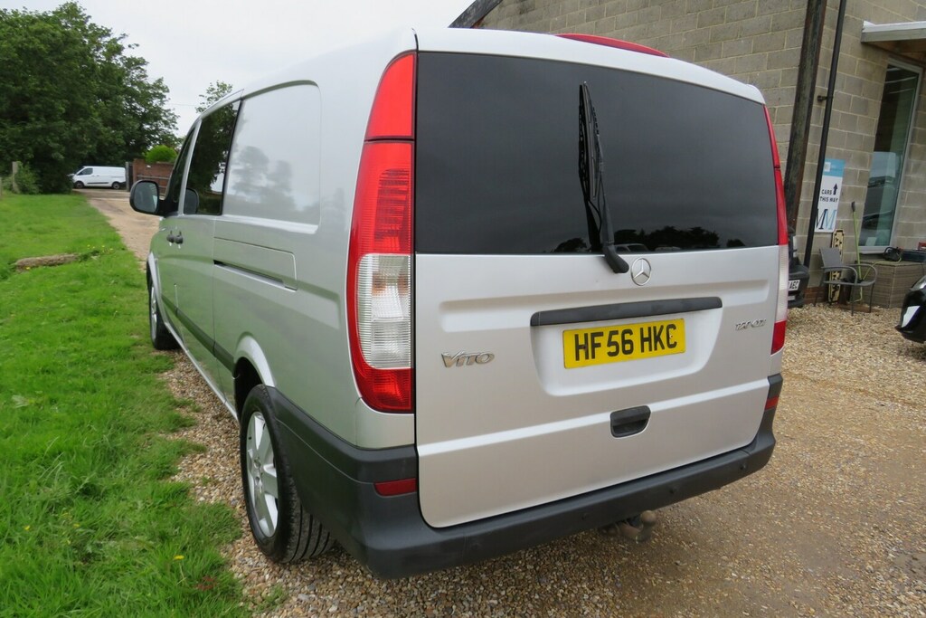 Mercedes-Benz Vito 2.1 111Cdi Dualiner Basic Long Panel Van Lwb Silver #21