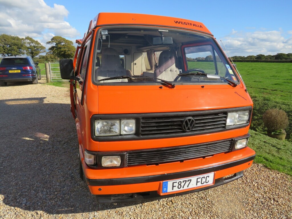 Volkswagen Campervan T 25 Westfalia Club Joker Orange #5
