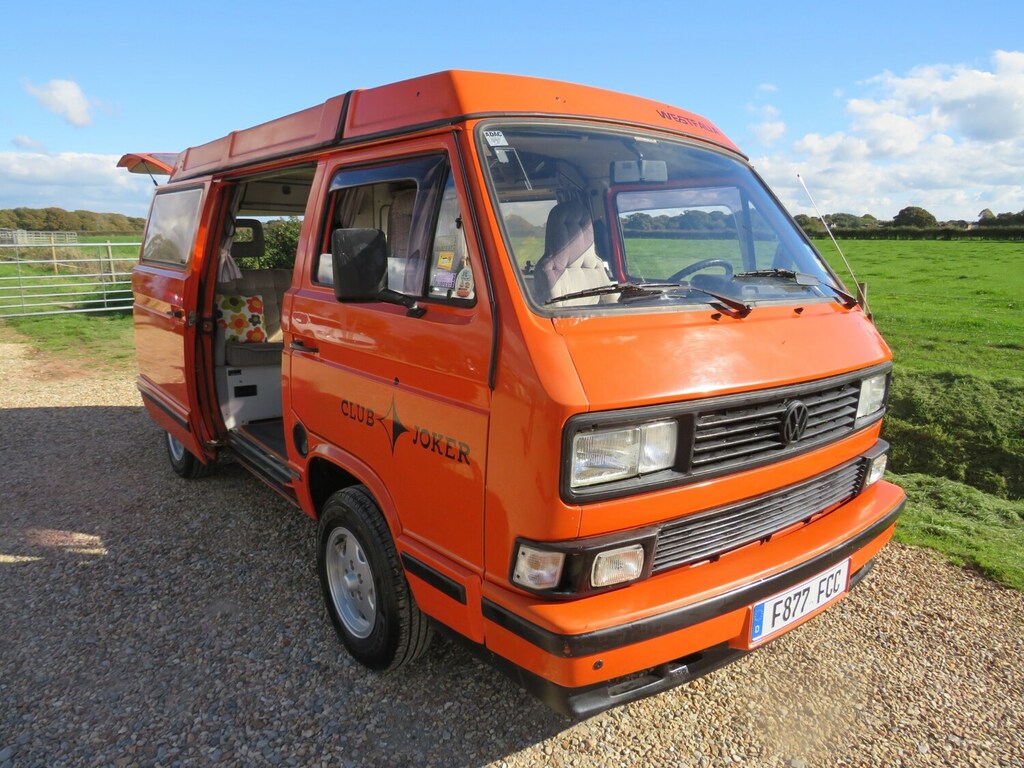 Volkswagen Campervan T 25 Westfalia Club Joker Orange #3