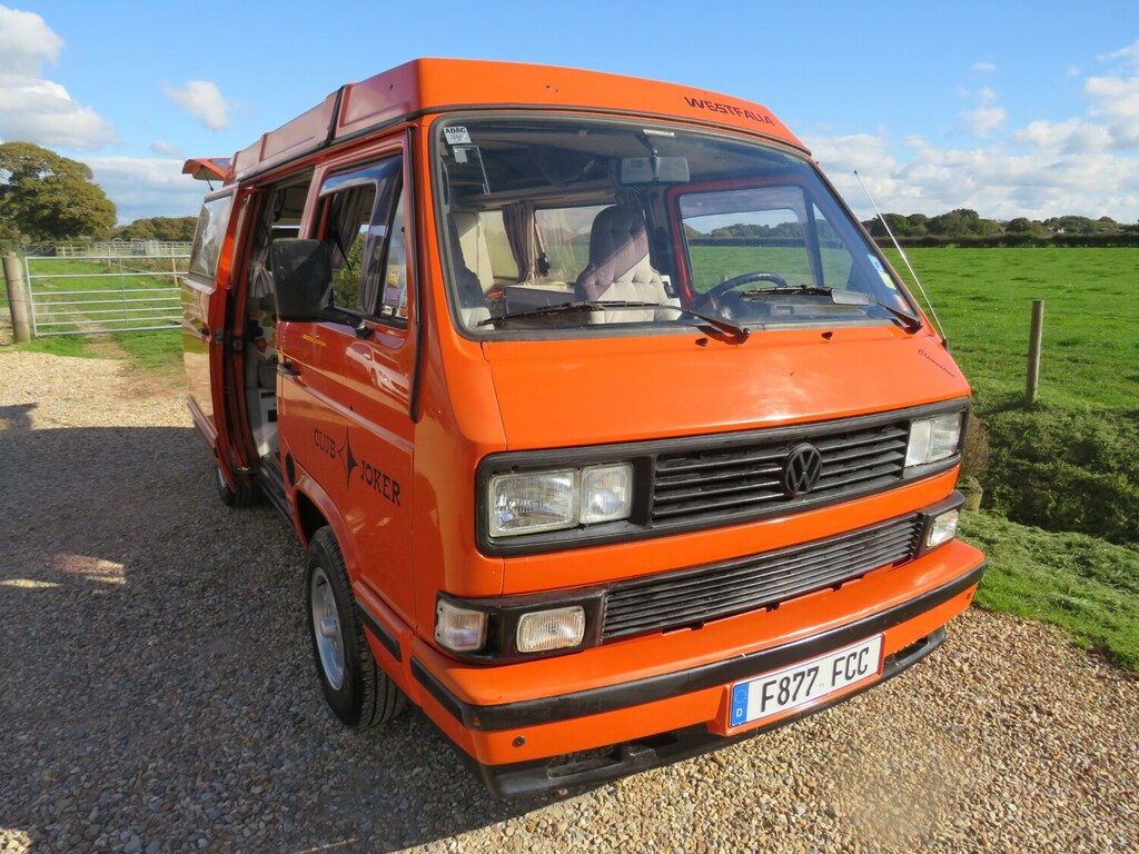 Volkswagen Campervan T 25 Westfalia Club Joker Orange #4