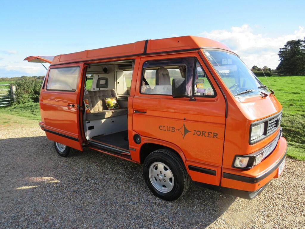 Volkswagen Campervan T 25 Westfalia Club Joker Orange #2