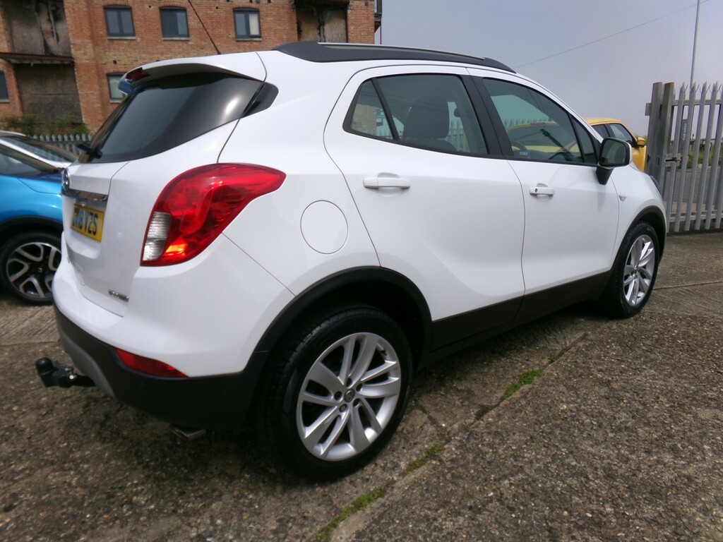 Vauxhall Mokka X Suv 1.4 I Turbo Ecotec Active 2018 DV18VZS White #4