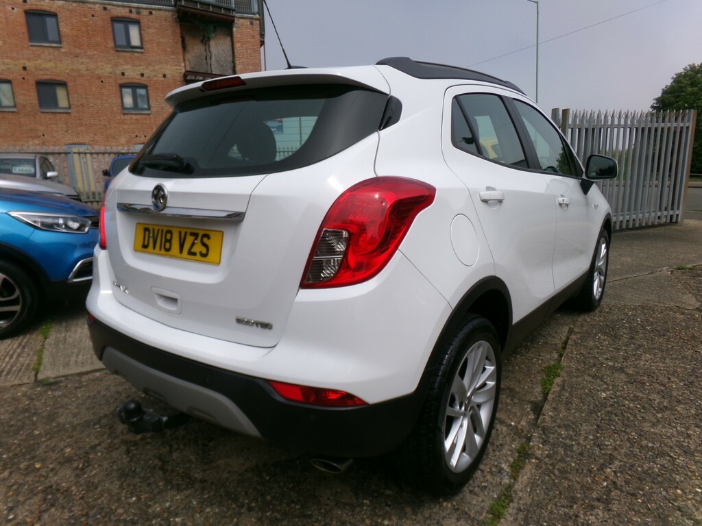 Vauxhall Mokka X Suv 1.4 I Turbo Ecotec Active 2018 DV18VZS White #5