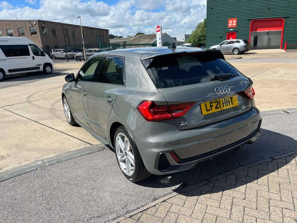 Audi A1 Hatchback 1.0 Tfsi 30 S Line Sportback S Tronic Eu LF21HHT Grey #5