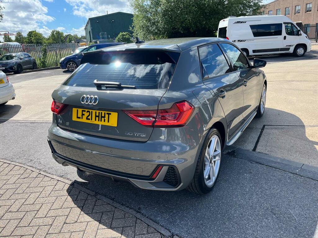 Audi A1 Hatchback 1.0 Tfsi 30 S Line Sportback S Tronic Eu LF21HHT Grey #6
