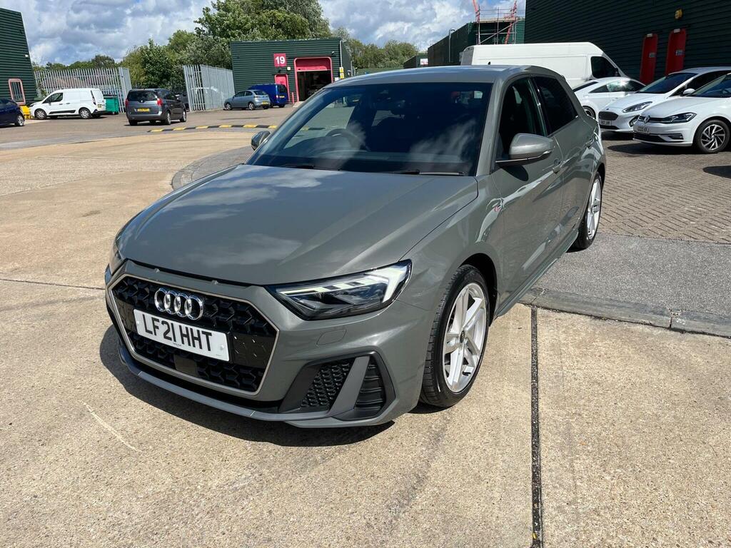 Audi A1 Hatchback 1.0 Tfsi 30 S Line Sportback S Tronic Eu LF21HHT Grey #3