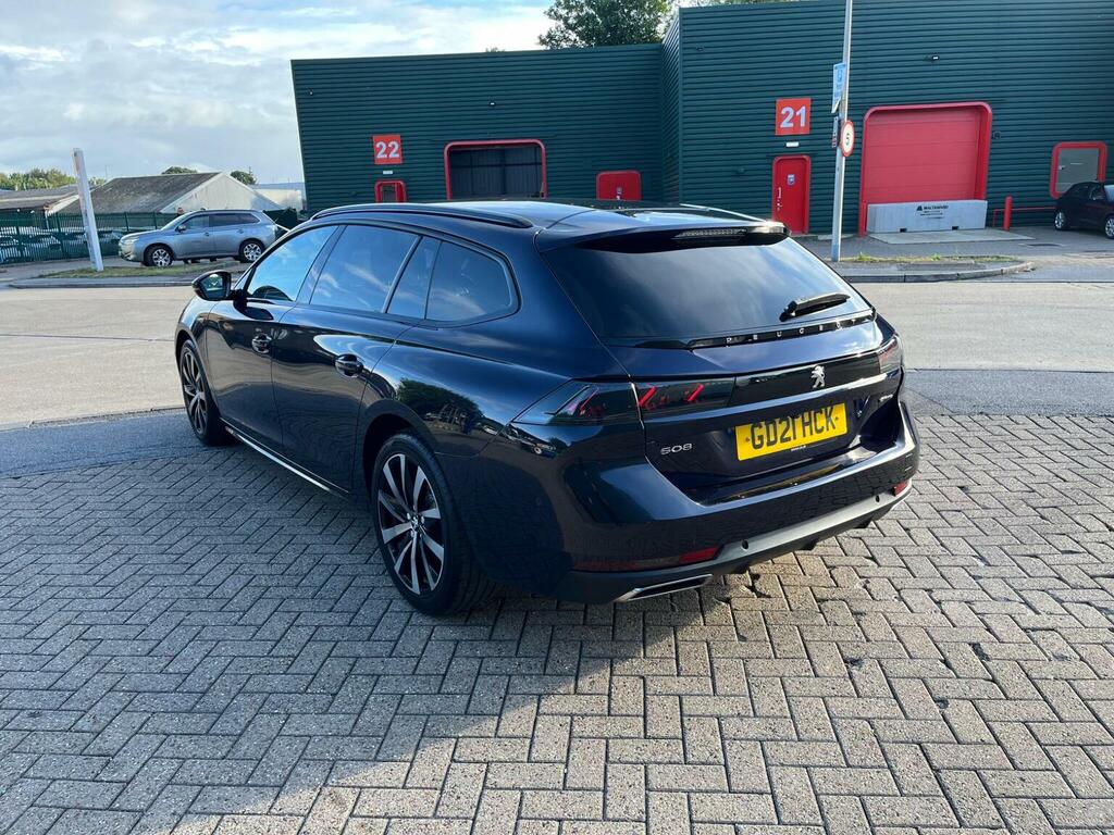 Peugeot 508 SW Estate 1.2 Puretech Gt Line Eat Euro 6 Ss Blue #4