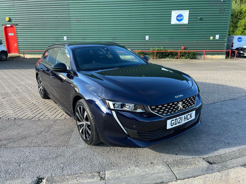 Peugeot 508 SW Estate 1.2 Puretech Gt Line Eat Euro 6 Ss Blue