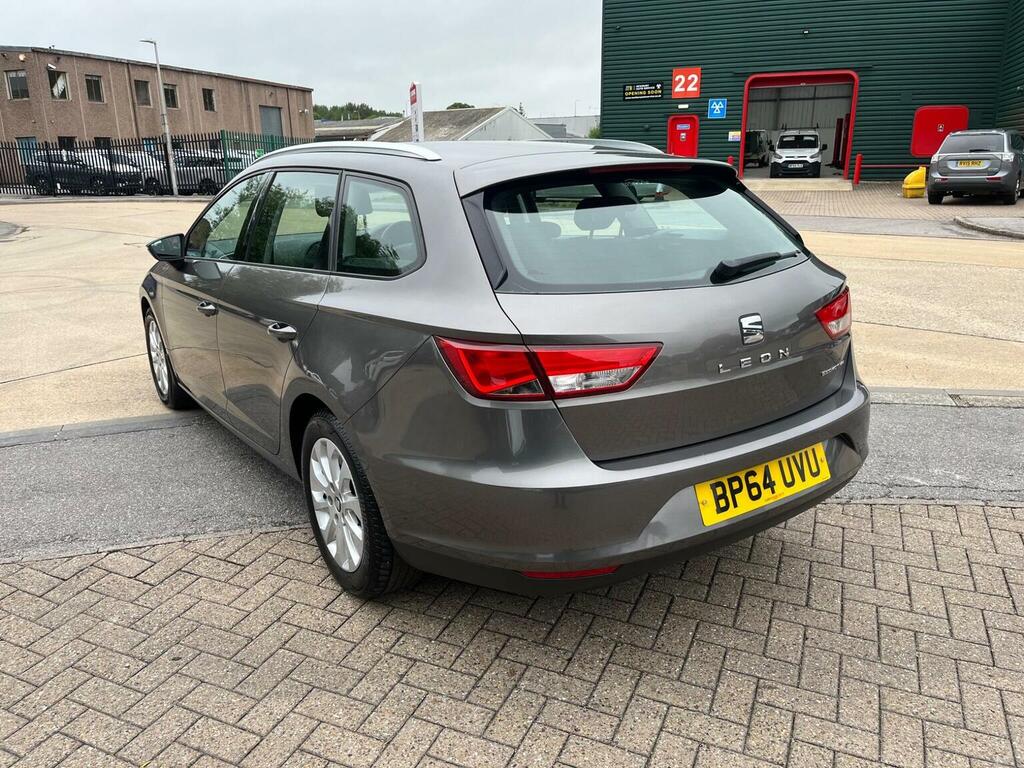 Seat Leon Estate 1.6 Tdi Ecomotive Cr Se Sport Tourer Euro 5 Grey #4