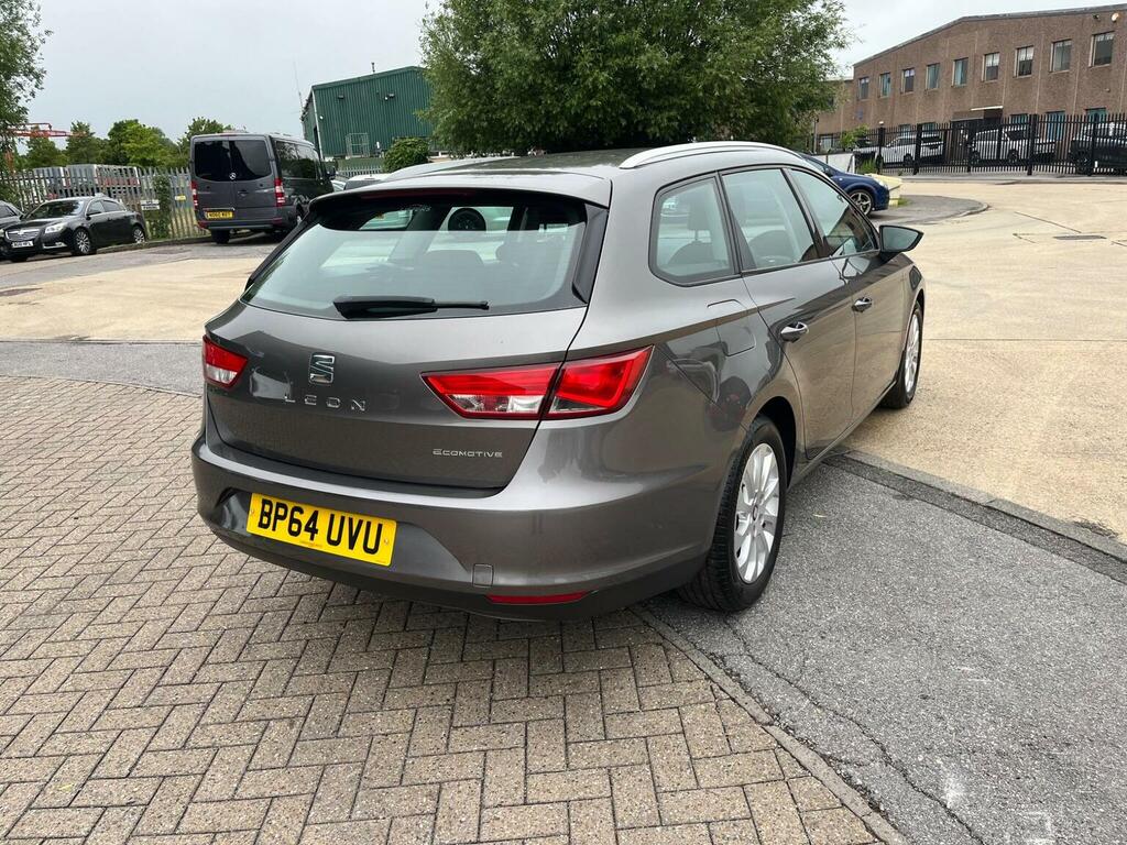 Seat Leon Estate 1.6 Tdi Ecomotive Cr Se Sport Tourer Euro 5 Grey #6