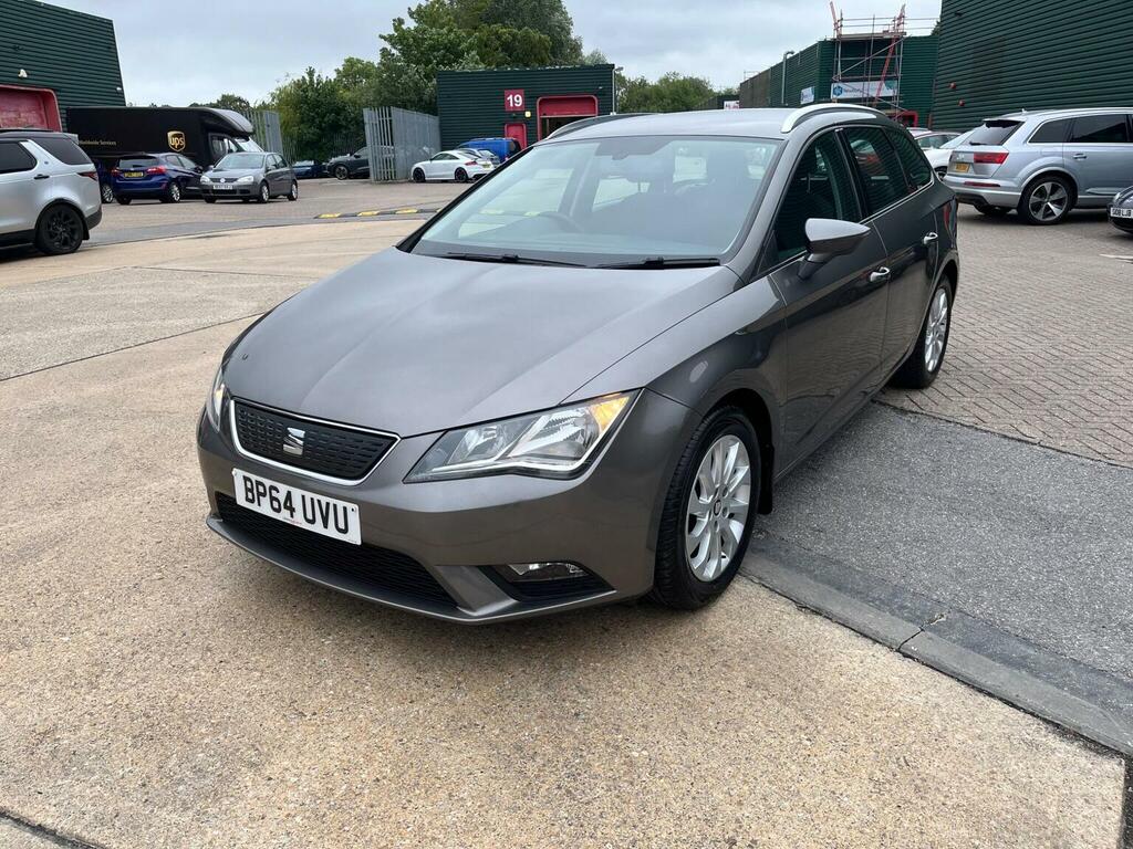 Seat Leon Estate 1.6 Tdi Ecomotive Cr Se Sport Tourer Euro 5 Grey #3