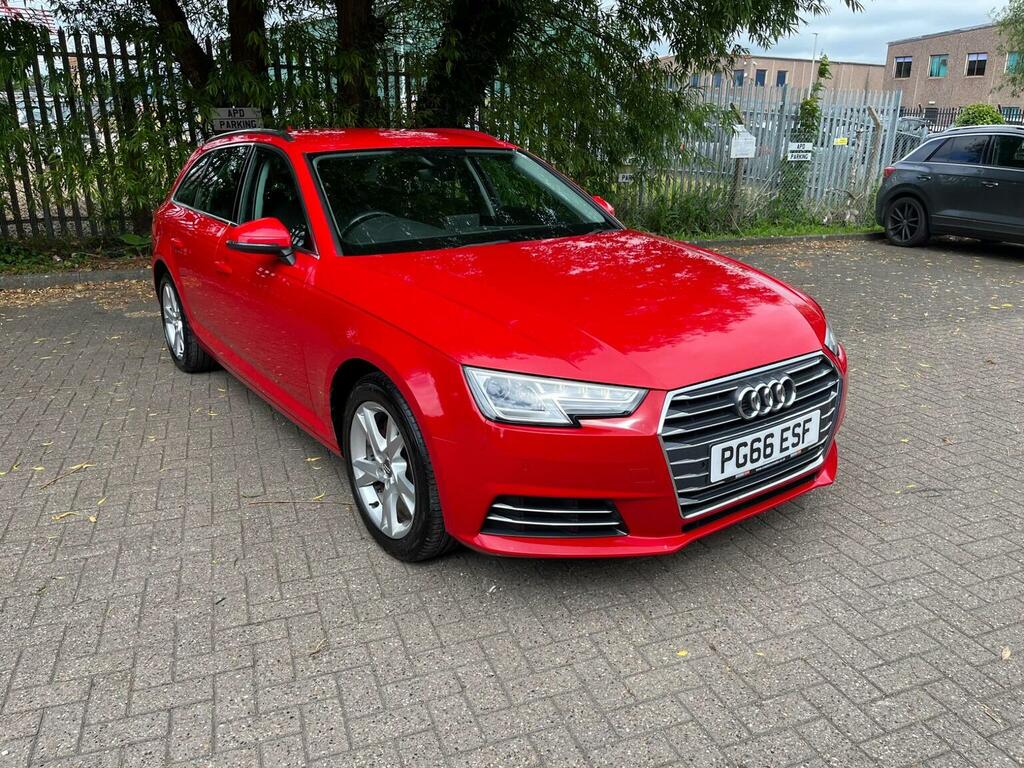 Audi A4 Avant Estate 1.4 Tfsi Sport Euro 6 Ss 201766 PG66ESF Red