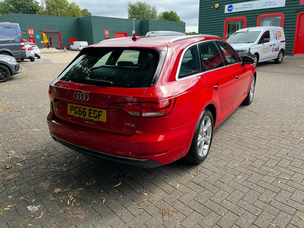 Audi A4 Avant Estate 1.4 Tfsi Sport Euro 6 Ss 201766 PG66ESF Red #6