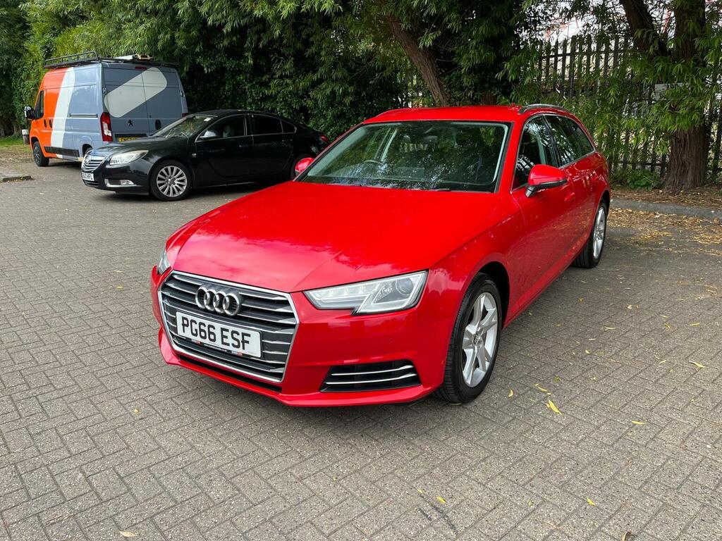 Audi A4 Avant Estate 1.4 Tfsi Sport Euro 6 Ss 201766 PG66ESF Red #3