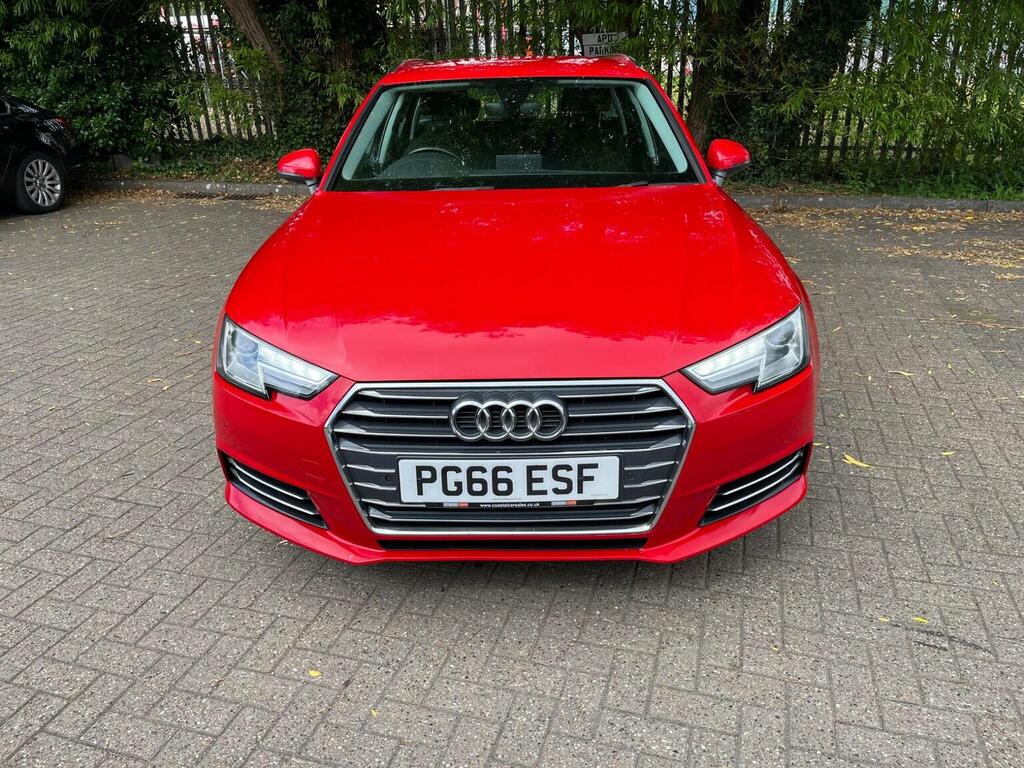 Audi A4 Avant Estate 1.4 Tfsi Sport Euro 6 Ss 201766 PG66ESF Red #2