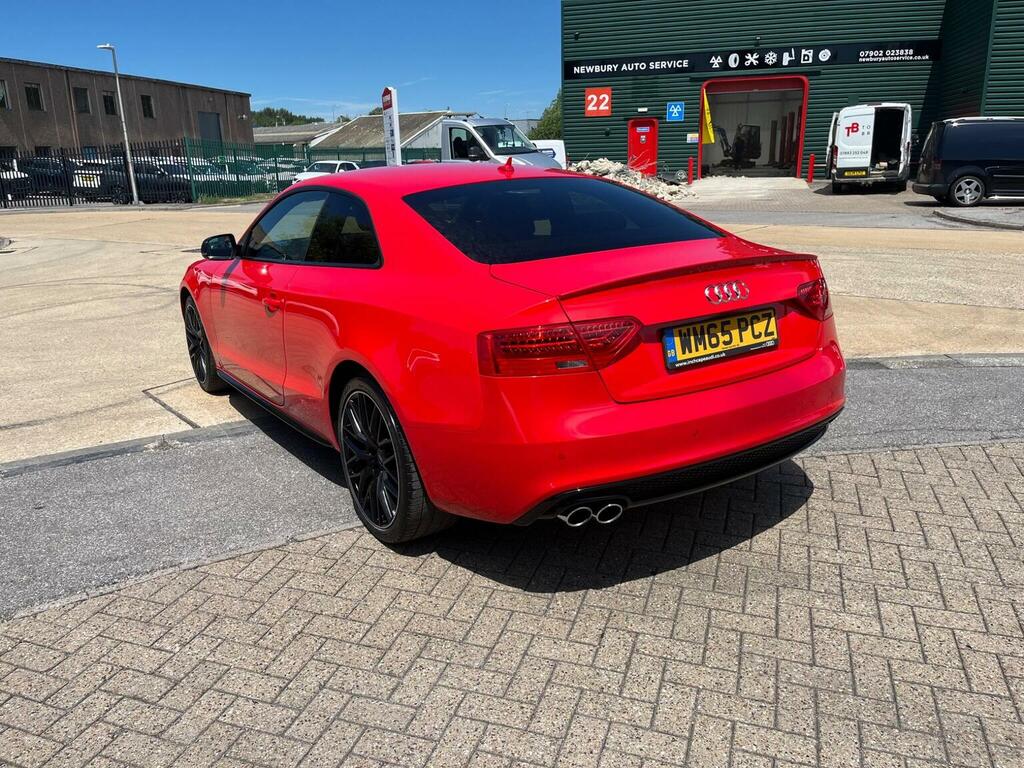 Audi A5 Coupe 1.8 Tfsi Black Edition Plus Multitronic Euro Red #4