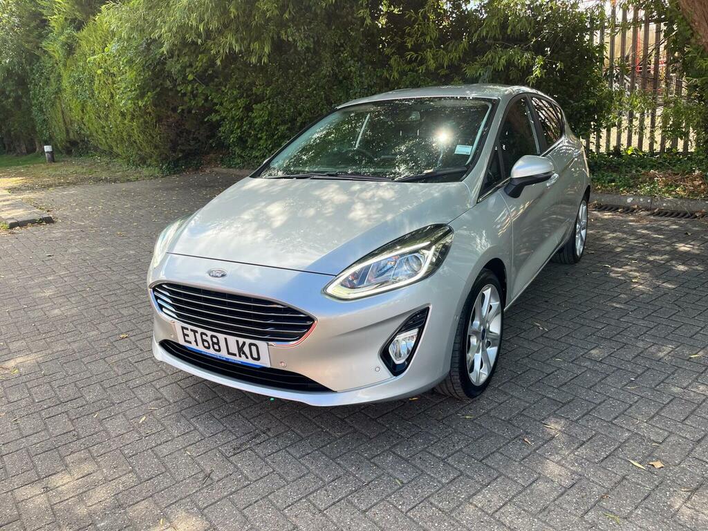 Ford Fiesta Hatchback 1.0T Ecoboost Titanium X Euro 6 Ss ET68LKO Silver #3
