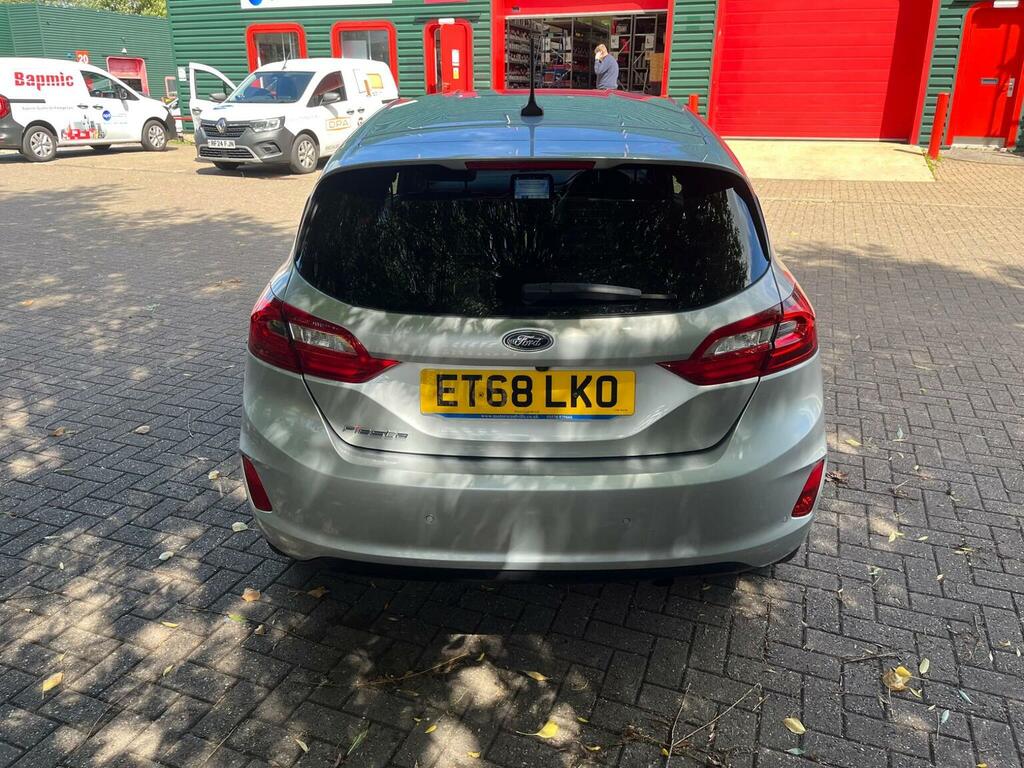 Ford Fiesta Hatchback 1.0T Ecoboost Titanium X Euro 6 Ss ET68LKO Silver #5