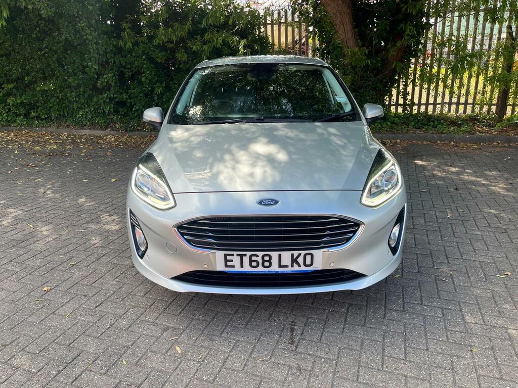Ford Fiesta Hatchback 1.0T Ecoboost Titanium X Euro 6 Ss ET68LKO Silver #2