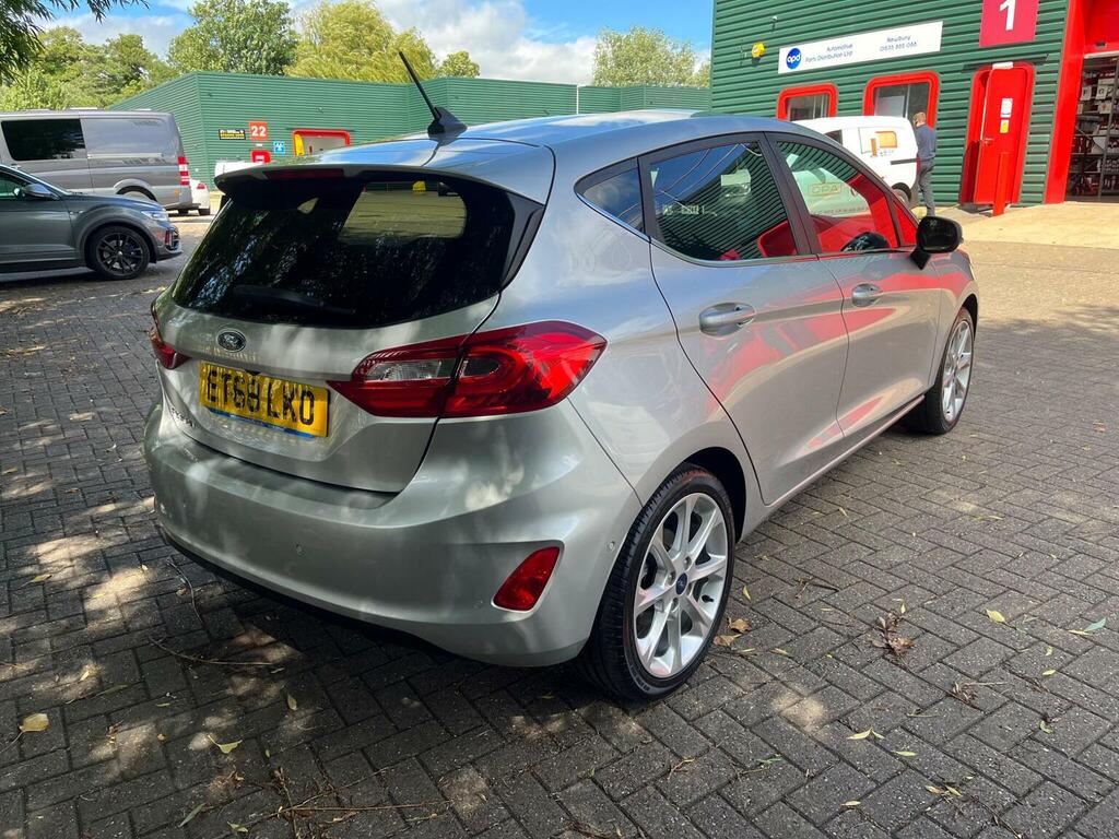 Ford Fiesta Hatchback 1.0T Ecoboost Titanium X Euro 6 Ss ET68LKO Silver #6