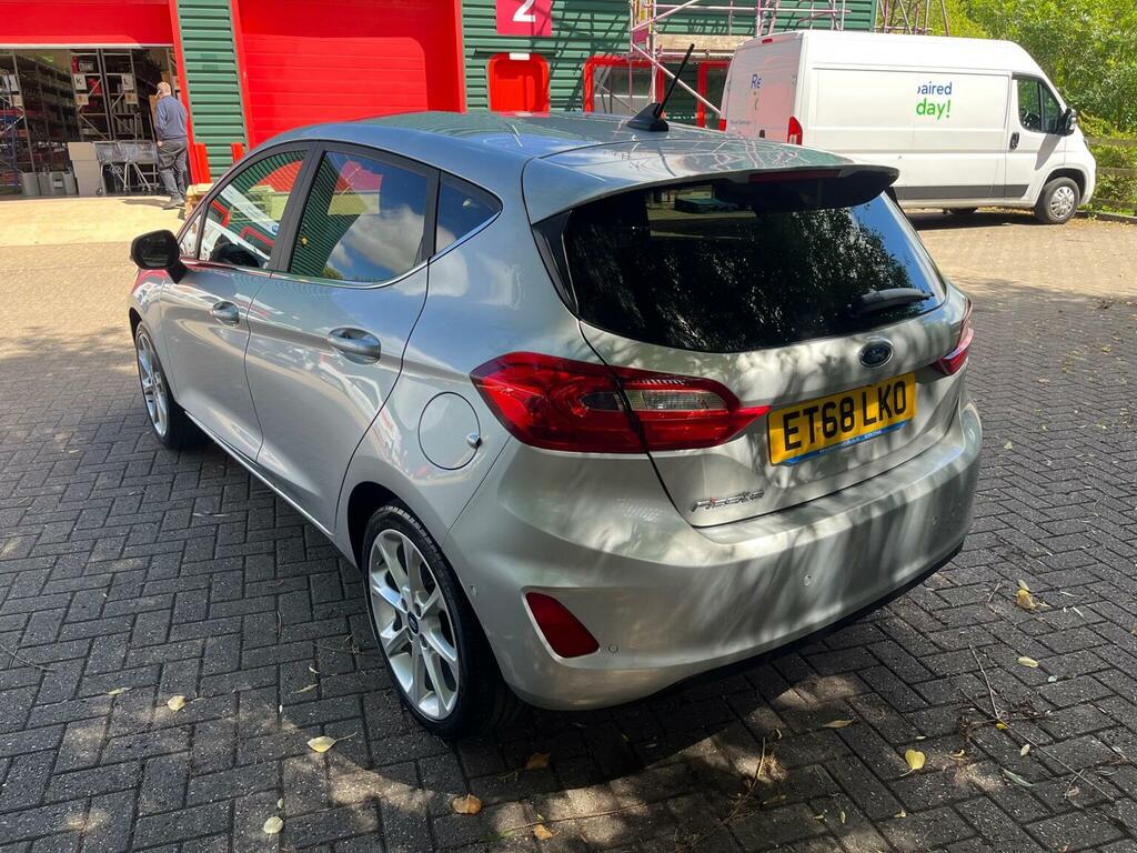 Ford Fiesta Hatchback 1.0T Ecoboost Titanium X Euro 6 Ss ET68LKO Silver #4