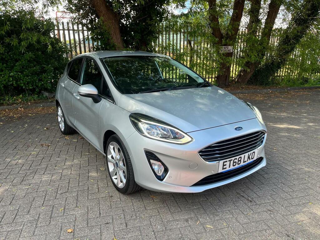 Ford Fiesta Hatchback 1.0T Ecoboost Titanium X Euro 6 Ss Silver