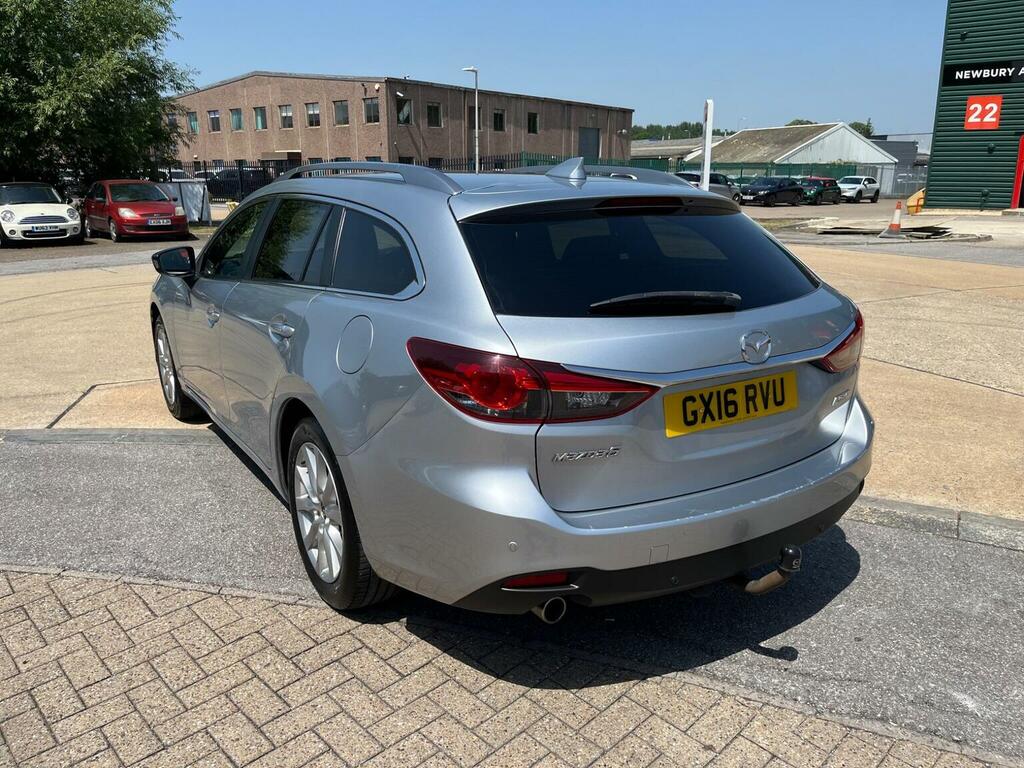 Mazda 6 2.2 Skyactiv-d Se-l Nav Tourer Euro 6 Ss 5 Silver #4