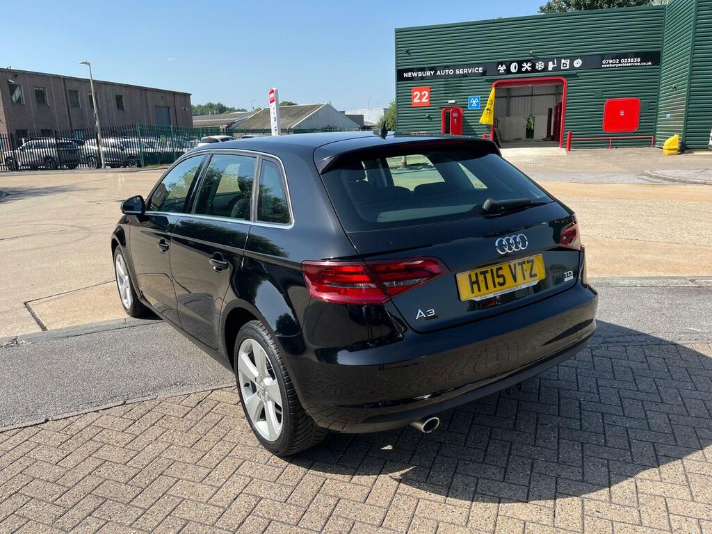 Audi A3 Hatchback 1.6 Tdi Sport Sportback Euro 6 Ss Black #4