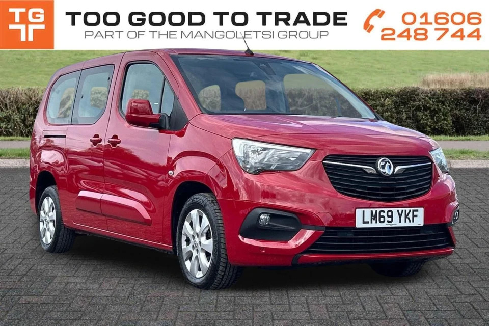 Vauxhall Combo Life 1.5 Turbo D Blueinjection Energy XL Mpv Euro 6 S Red