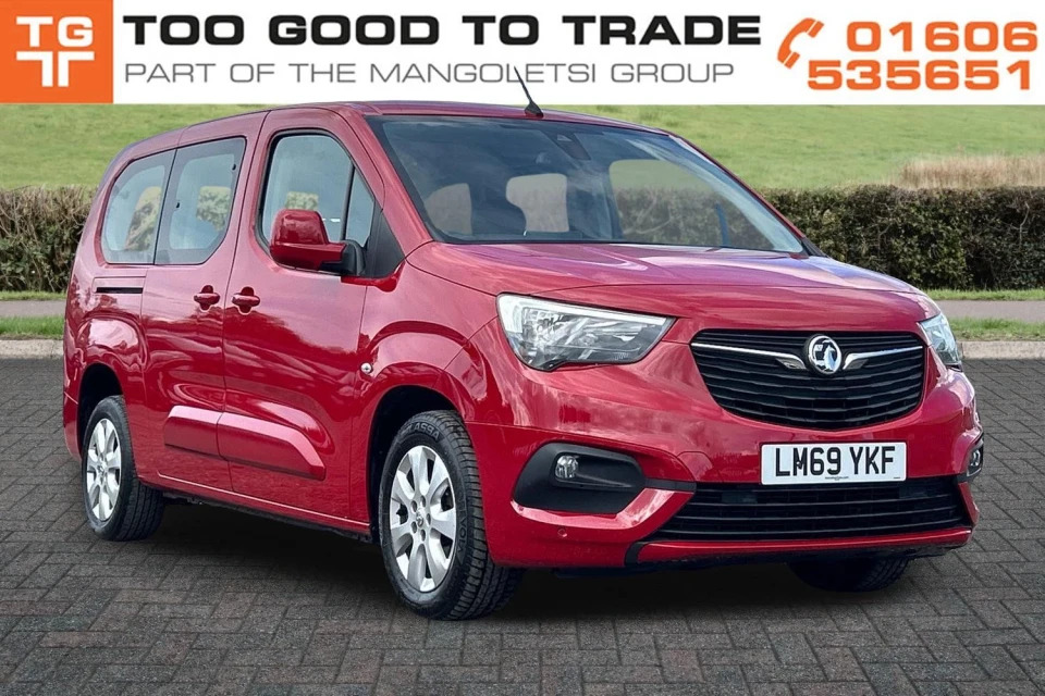 Vauxhall Combo Life 1.5 Turbo D Blueinjection Energy XL Mpv Euro 6 S Red #2