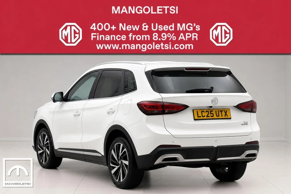 MG ZS 1.5 Hybrid Trophy Euro 6 Ss LC25UTX White #3
