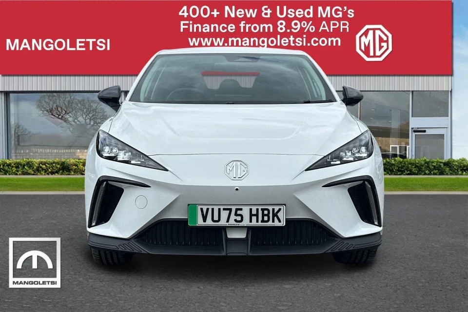 MG MG4 64Kwh Trophy Long Range VU75HBK White #3