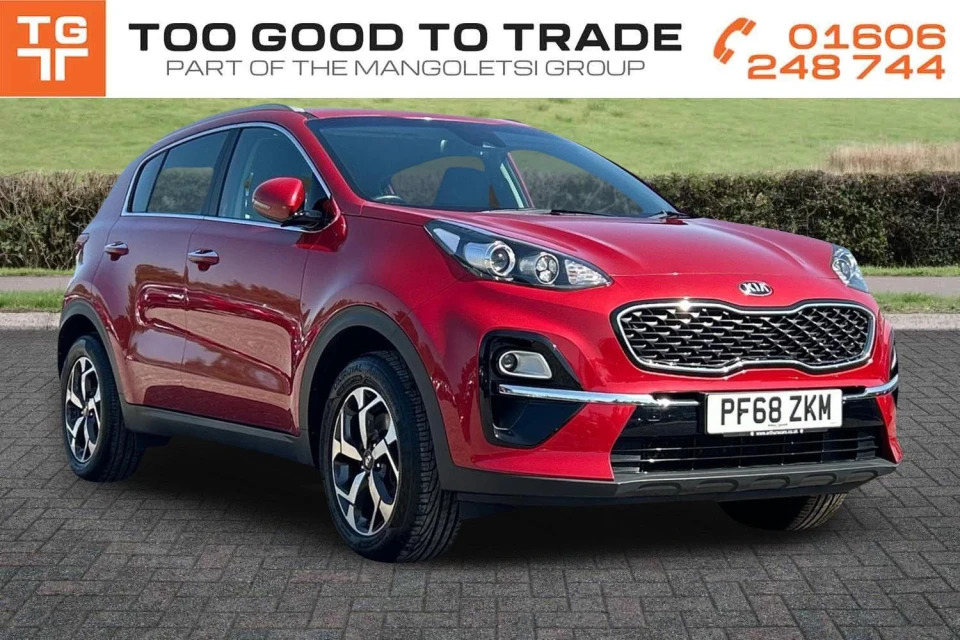 Kia Sportage 1.6 Gdi 2 Euro 6 Ss PF68ZKM Red