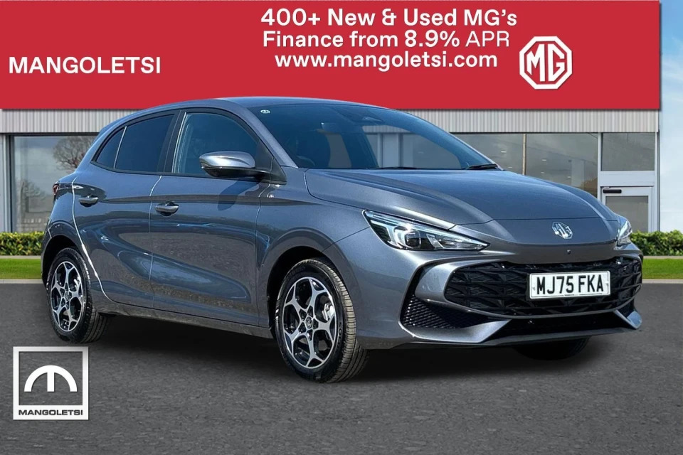 MG MG3 1.5 Hybrid Trophy Hatchback Hybrid Aut Grey