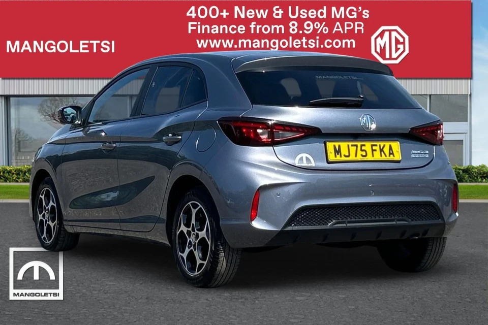 MG MG3 1.5 Hybrid Trophy Hatchback Hybrid Aut MJ75FKA Grey #3