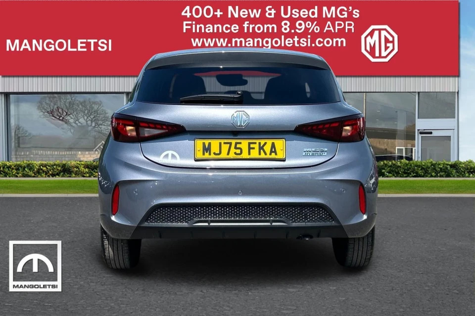 MG MG3 1.5 Hybrid Trophy Hatchback Hybrid Aut MJ75FKA Grey #6